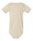 BELLA+CANVAS Infant Short Sleeve Jersey One Piece Bodysuit for Everyday Wear, Soft Cotton Baby Outfit & Comfort Wear